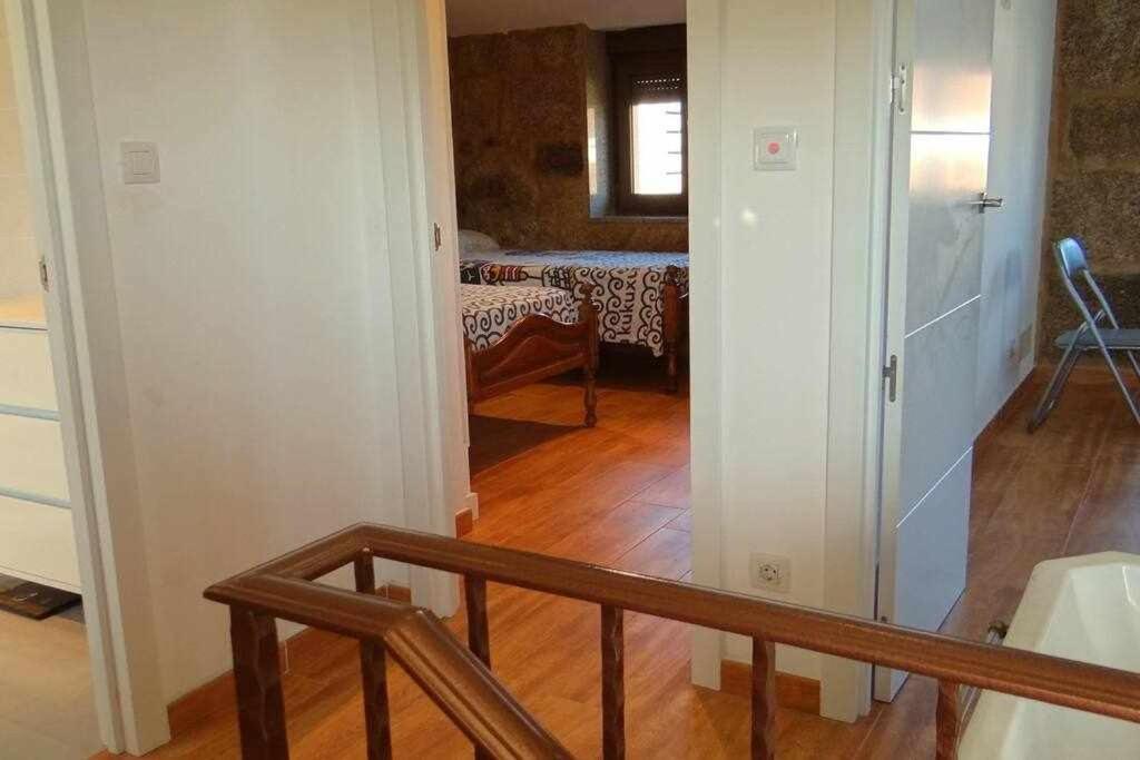 Casa rural recién restaurada en Canedo con terraza Carnota Extérieur photo