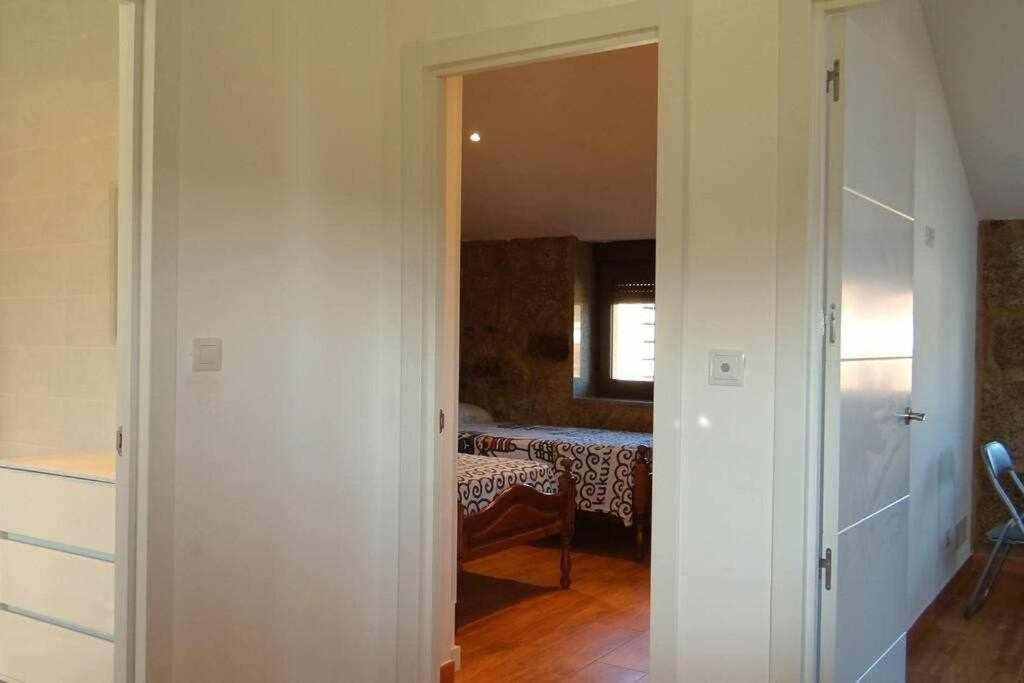 Casa rural recién restaurada en Canedo con terraza Carnota Extérieur photo