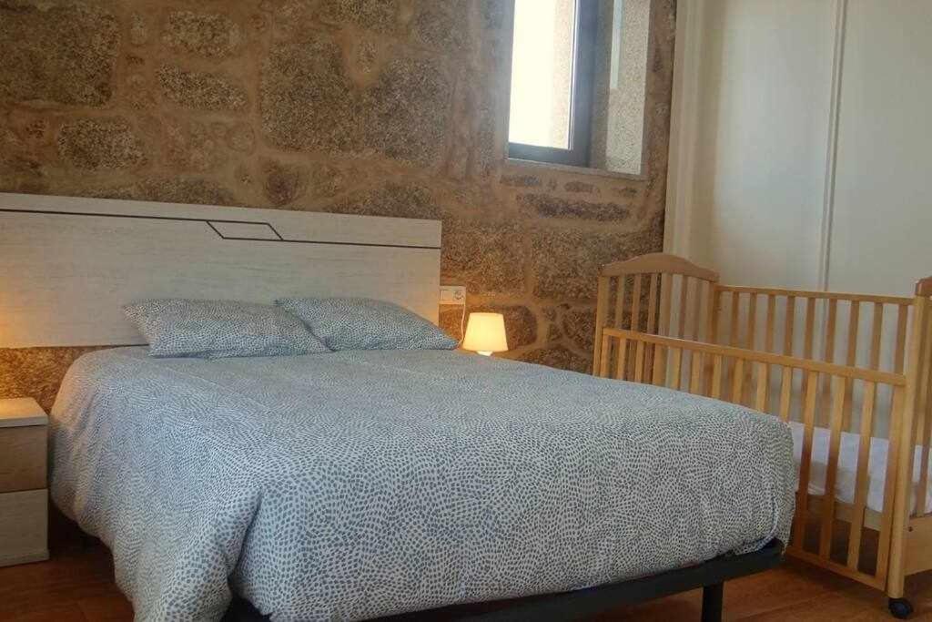 Casa rural recién restaurada en Canedo con terraza Carnota Extérieur photo