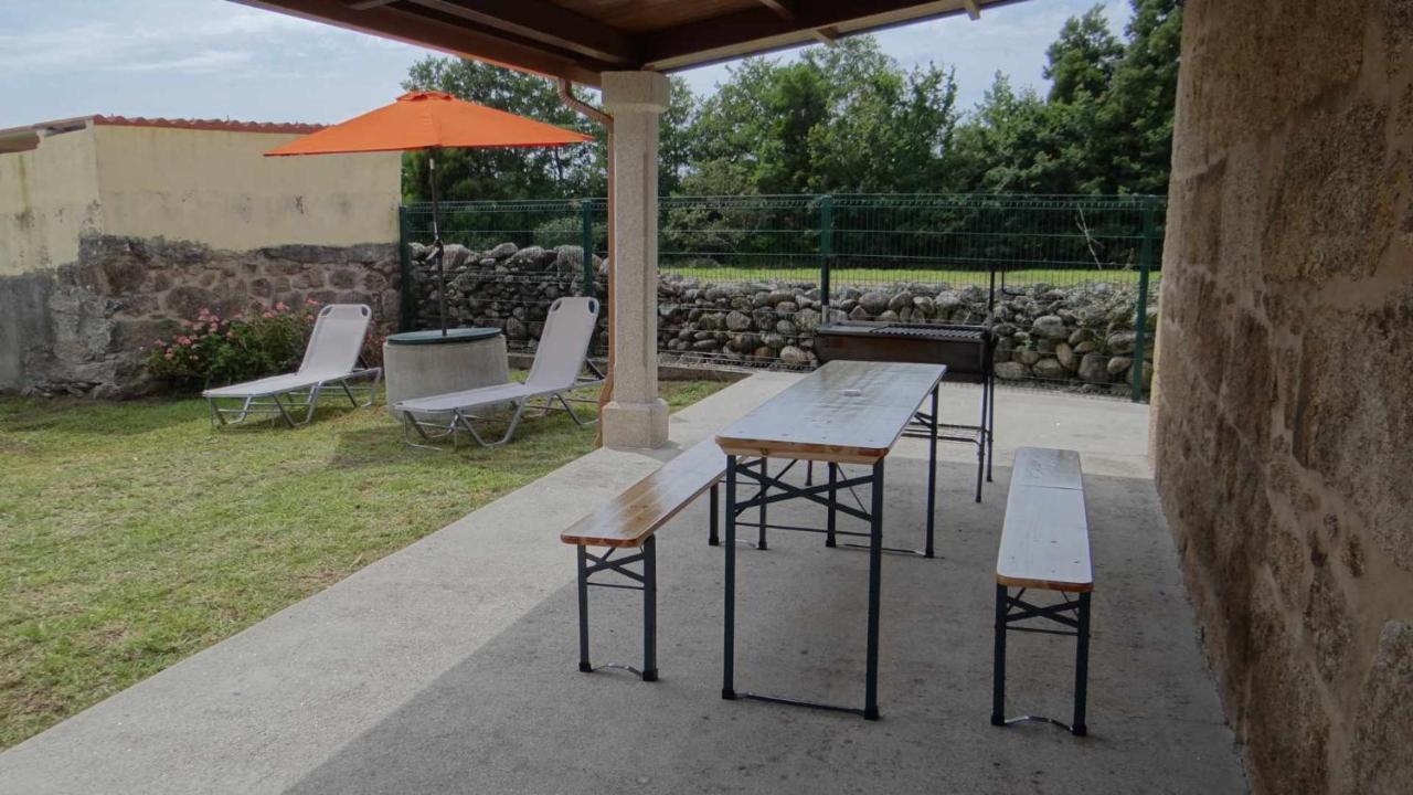 Casa rural recién restaurada en Canedo con terraza Carnota Extérieur photo
